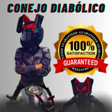 Funda Para Casco Modelo Conejo Diabolico