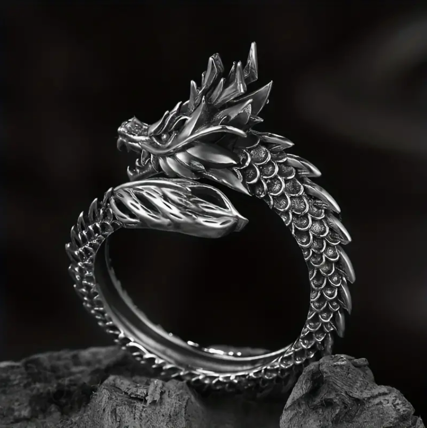 Anillo Dragon De La Suerte