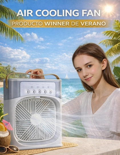 Ventilador Enfriador Portátil Air Cooling Fan – Refrescante y Práctico para el Verano