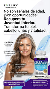 Colageno peptides 5 tipos